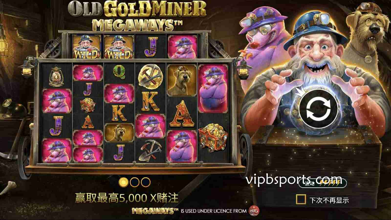 为什么玩黄金老矿工试玩首选B体育？PP电子Megaways体验详解