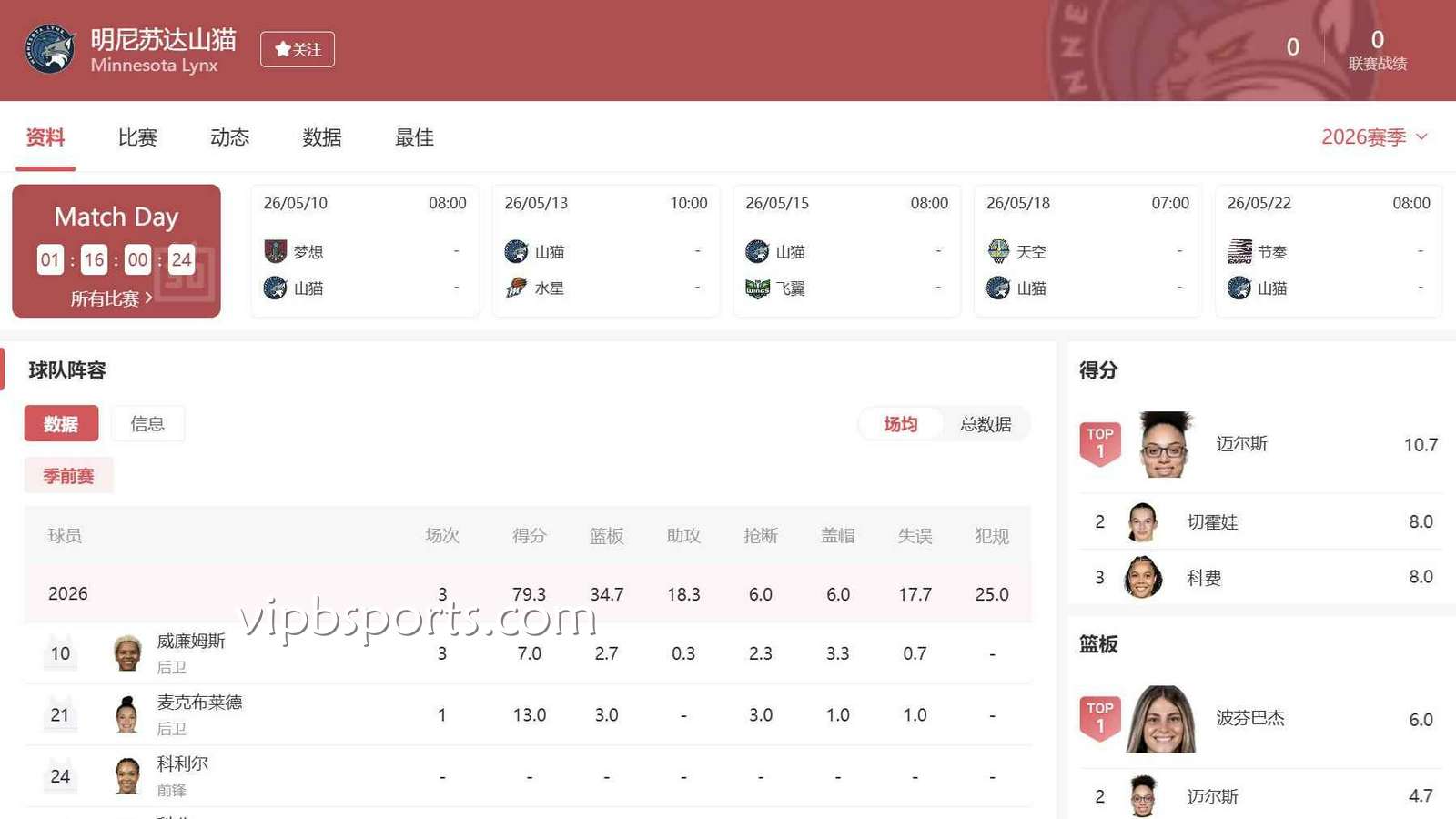B体育WNBA投注解析：明尼苏达山猫为什么总能成为让分盘热门？
